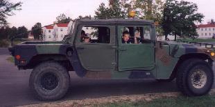 Image of a Humvee with a Scout