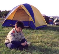 Image of Scout Whittling