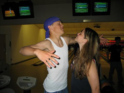 Looks like David's about to bust'a cap.  That is if Sage doesn't kicks his ass first.