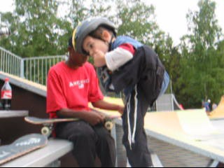 I think this kid's name is Joseph.  Well he likes to lick his foot.  He also says it tastes good.  He said it tastes like mud.