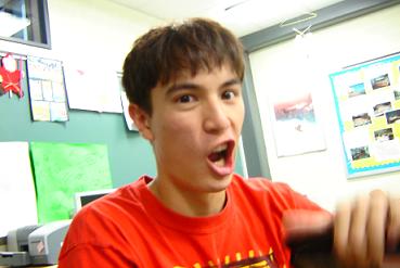 I'm excited about English class