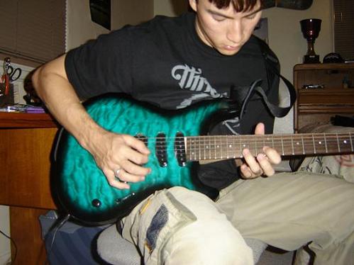 LOOK AT THE COLORS!  Some days I'll just look at it and not play it, because it's so beautiful