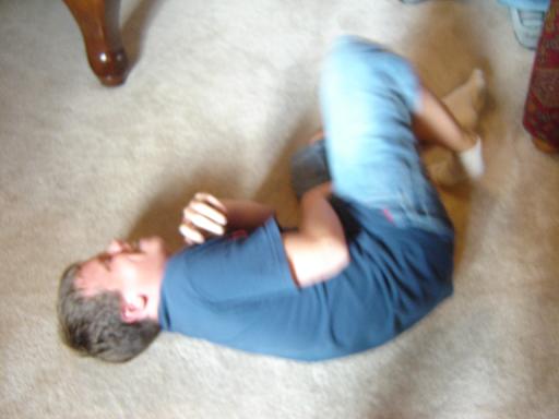 to get a male to go back to the early stages of feetle developement simply... kick him in the nuts.