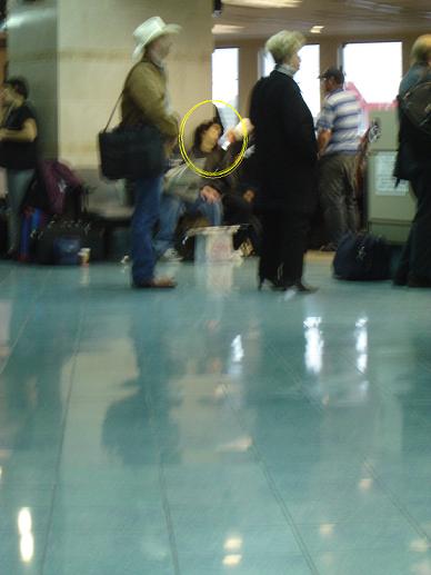 That's Paul Rodriguez and he's sleeping.  OH MY GOD!