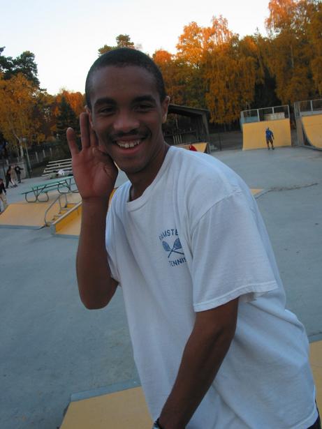 Steffon acting as a girley man