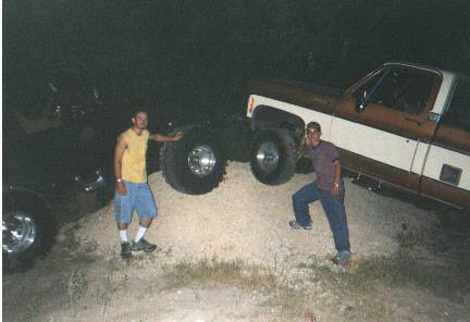 drivers of the jeep and chevy