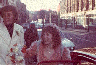 Our Christmas Eve wedding!