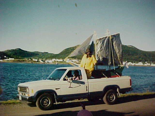 A float in the parade
