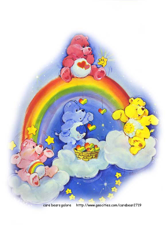 Cheer Bear Grumpy Bear, Funshine Bear & Tenderheart Bear