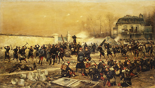 The Defense of Champigny, by �douard D�taille