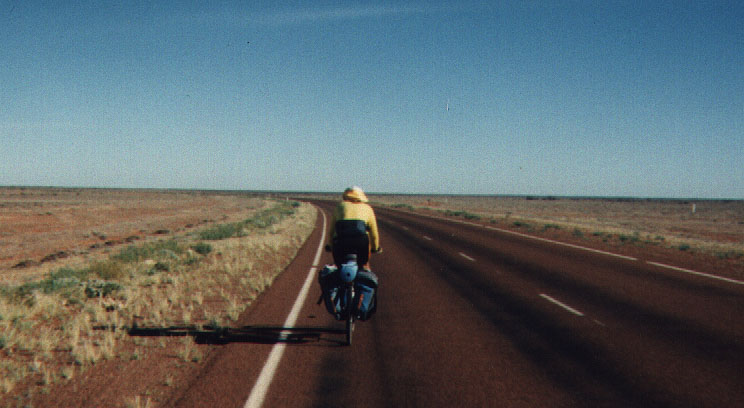 Stuart Highway north of Coober Pedy