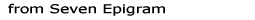 Seven Epigram