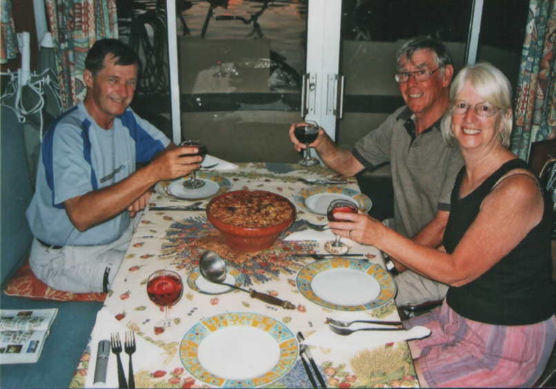 Eating Cassolet.JPG (52359 bytes)