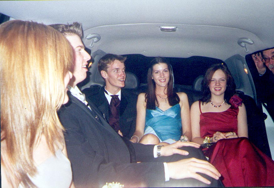 limo. YESSS! vic, then mike, then peter, then abi, then me.