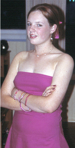 dont i look so lovely? i thought i would include a um "bad girl" photo. haha um yes
