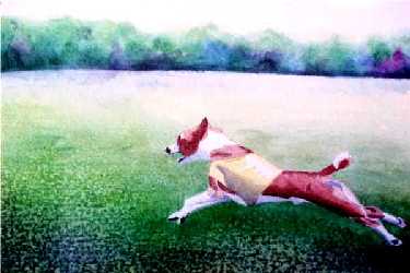 Painting titled 'Air Hamlet' 2000