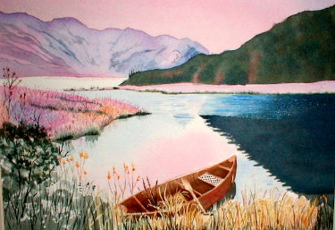 Painting titled 'Idyll' 2001