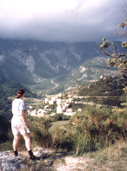 perdu dans le nuages