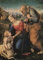 Holy Family with a Lamb