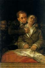 Muestra Goya atendido por el Doctor Arrieta (45k)
