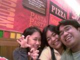 amy, yani and me at shakey's katipunan