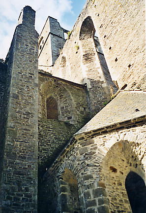The abbey of Hambye