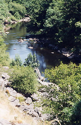 Sioule river