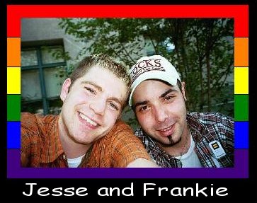 Jesse and Frankie at D.C. Pride 2000