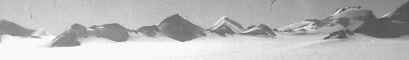 Millen Range from the aircraft landing place.