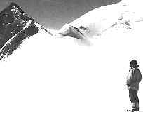 Turret Peak guards Toboggan Gap to the south.