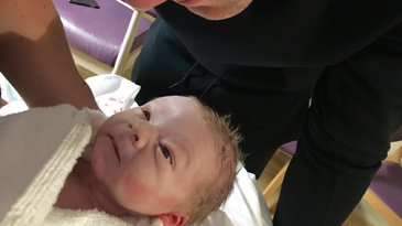 Wayne and Coleen delighted at birth of third child