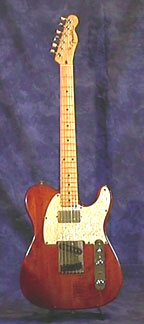 seems to be a custom made Telecaster...?!