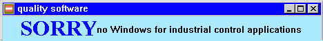 quality software, why not Windows