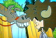 Clip Clop's flirtatious glance.