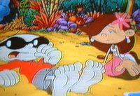 Katie watches Numbuh 1 with concern.  (Operation: U.T.O.P.I.A.)