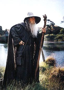Ian as Gandalf