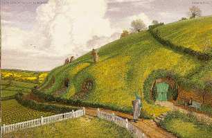 Hobbiton by Ted Nasmith