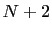 $ N+2$