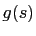$ g(s)$