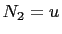 $ N_2=u$
