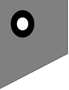 Jump net hole