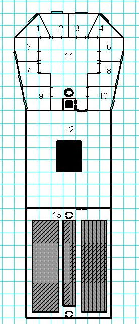 Deck 2 with number labels