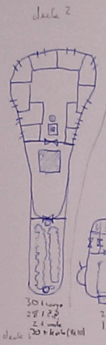 Deck 2 sketch with components