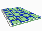 cahier 3d , 3d book