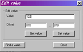 Edit Value dialog