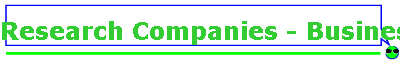 Research Companies - Businesses