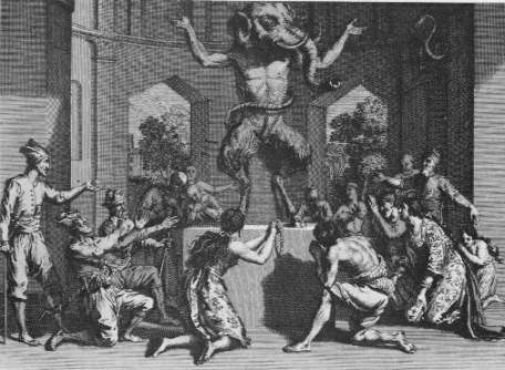 Hindu Gods Potrayed as the Devil