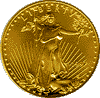 A picture of a gold coin.  Wait please while it's loading.
