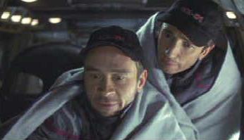 Trip and Malcolm in "Shuttlepod One"