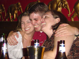 Brookie, Jeremy and Angie at Tapa's